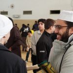 Dar Ussalam community members celebrating Eid together